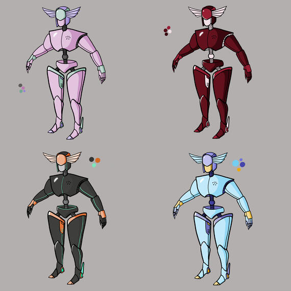 Player character design exploration #2
