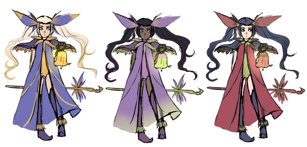 Color palette explorations