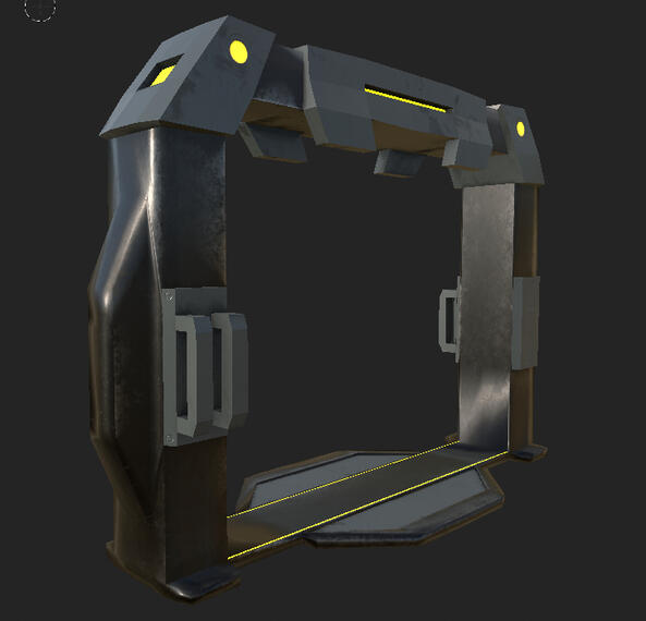 Interactive door frame