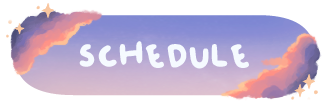 Schedule panel (Twitch assets created for personal use)
